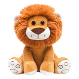 Ursinho De Pelucia 25 Cm Crianças Leãozinho Buba 4775