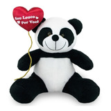 Ursinho De Pelúcia Amor Namorados Panda