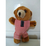 Ursinho De Pelúcia Antigo Anos 90 14cm Urso