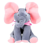 Ursinho De Pelúcia Musical Canta Mexe As Orelhas Elefante