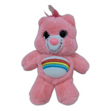 Ursinhos Carinhosos Rosa Lovely Arco Iris Chaveiro 14cm
