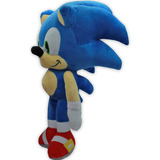 Urso De Pelúcia Sonic 30cm Diversão Garantida Boneco Gamer