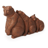 Urso Escultura Estatua Decoração Casa