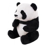 Urso Panda Sentado 30cm Pelúcia