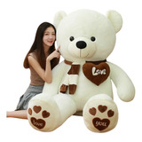 Urso Pelúcia Gigante 1metro E 40cm Teddy Bear cheio 
