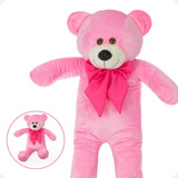 Urso Pelúcia Grande Teddy Bear 90cm Macio Antialérgico