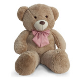 Urso Pelúcia Teddy Gigante Caqui 1