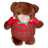 Urso Ursinho Pelucia 18x14x10 Pesa 70 Gramas Anos 90