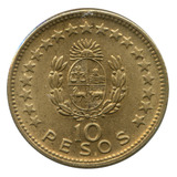Uruguai - 10 Pesos De 1.965