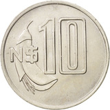 Uruguai 10 Novos Pesos