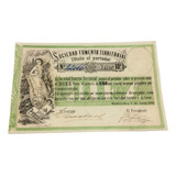 Uruguai Cédula De 10 Pesos 1868 Escassa