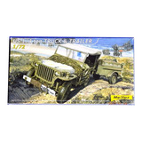 Us 1 4 Ton Truck E Trailer Heller 1 72 Faz Exército Bras