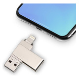 Usb 2 Em 1 Para iPhone iPad pc Flash Drive Ios 1tb