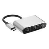 Usb 3 0 Para Hdmi Vga 1080p Hd 4 Em 1 Conversor De Hub