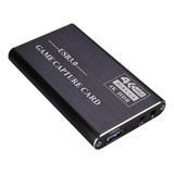 Usb 3 0 Vídeo Game Captura Cartão Pnp 1080p Dongle Preto