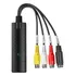 Usb Conversor Placa Captura Externa Audio Video Pc Dvd Vhs