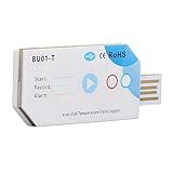 USB Temperatura Umidade Data Logger 32000 Pontos Cobertura 120 Dias PDF Report Descartável Data Recorder Com USB Temperatura Umidade Data Recorder