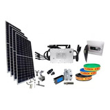 Usina Solar Completa 12 Placas Solar + Micro Inversor + Dtu