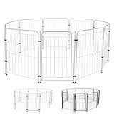 Utility Pet Lar Cercado Cachorro Cães Pet Cercadinho 9 Módulos 82 Cm Altura Cor Branco