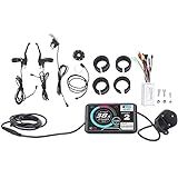 Uxsiya Kit De Conversão De Bicicleta Elétrica Para Motor De 350 W Controlador De Bicicleta De Onda 17A UKC1 Calibre 108 2 Botão De Polegar F 8C Ponto Magnético 3 Modos Controlador Programável De Bicicleta Ondulada