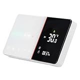 Uxsiya LCD Thermostat WiFi Programmable Voice Control Timing 95 240V Ultra Thin Embedded Panel Smart Thermostat For Gas Boiler