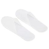 Uxsiya Slippers Spa Slippers NonSlip Slippers Portable Hotel Slippers Hotel Air Travel 3MM Nonwoven White Board 