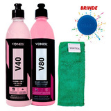 V80 Selante Sintetico V40 Polidor 4em1 Vonixx Tira Riscos