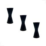 VABADUS KIT 3 ROLETES P CARRETA DE REBOQUE BARCO LANCHA 8CMX19CM 