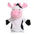 Vaca Fantoche Pelúcia De Mão Teatro Infantil Animais 25cm