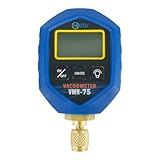 Vacuômetro Digital Precisão De 0 1Pa 1000P Leitura Nas Unidades Pa MBar MmHg MTorr InHg E Microns Sobrecarga Máx 0 5 MPa 72PSI Medição De Pressão E De Vácuo Controle E Monitoramento De Vácuo