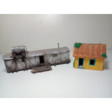 Vagão Moradia Casa Maquete Ferromodelismo Ho 1 87 Anjoly