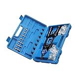 Vaguelly 140 Unidades Ferramenta De Porca De Rebite Rebitadeira Manual Ajustador De Rebite Manual Ferramenta De Rebite Roscado Kit De Rebitagem Manual Aço Máquina De Porca Fio