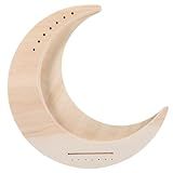 Vaguelly Harpa De Lira Em Forma De Lua Kit Faça Você Mesmo 7 Cordas Harpa De Madeira Harpa De 7 Cordas Para Adultos Lua Crescente Instrumento De Corda De Madeira Com Cordão De Poste De Corda