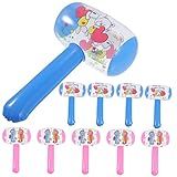 VALICLUD 12 Unidades Martelo Pneumático Brinquedo Inflável Infantil Bastões De Beisebol Infláveis Martelo De Brinquedo Inflável Martelo De Espuma Prêmio Pequena Metal Festa Na Piscina
