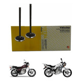 Válvula Admissao E Escape Suzuki Yes Intruder 125 Metal Leve