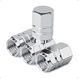 Válvula Bico Do Pneu Aluminio Import 04un Prata