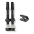 Válvula Bico Tubeless Arstop 45mm Alumínio Preto Par + Chave