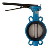 Válvula Borboleta 5 Polegadas Ff Disco Inox Epdm Alavanca