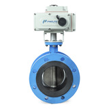 Válvula Borboleta Wafer Elétrica 5 Polegada Dn125 Disco Inox