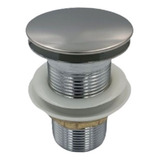 Válvula Click 1 1 4 Inox Tampa Grande Pia Banheiro Lavatório