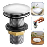 Válvula Click 1 1 4 Luxo Inteligente Inox Para Cuba Banheiro Oculto 4cm Premium