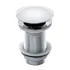 Válvula Click De Inox Ralo P  Cuba Pia De Banheiro Lavatório Cromada De 4cm