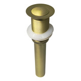 Válvula Click Pia Cuba Lavabo Vintage Retrô Dourado Ouro