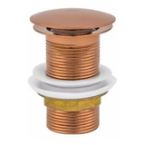 Válvula Click Rose Gold Lavatório Cuba Banheiro 1 1 4