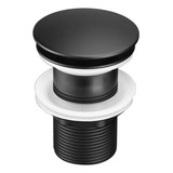 Valvula Click Up Ralo Inteligente Preta Cuba Premium Black