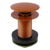 Válvula Clickup Inteligente Pia Cuba Aço Inox Bronze 7 8 Pol