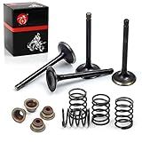 Válvula De Admissão Válvula De Escape E Mola De Vedação Compatível Com Carrinho De Golfe EZGO 4 Ciclos Gás Fuji Robin 295 Cc 350 Cc 1992 2002 72507 G01 72508 G01