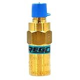 Válvula De Alívio Rego 1 10 2 Cm Material De Latão Serviço De Oxigênio Por CGA G 4 1 Resistente A Adulteração 250 PSI Não ASME Projetado Principalmente Para Segurança De Linha De Vapor Em