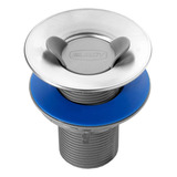 Válvula De Escoamento P lavatório 7 8 Blukit Aba Inox 55mm