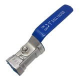 Válvula De Esfera Monobloco Aço Inox 304 Bsp 1 4